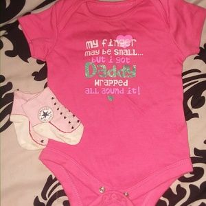 Pink onesie